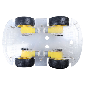 Tscinbuny 4WD akıllı Robot araba şeffaf şasi için eğitim ve Maker panoları akıllı araba DIY Robot kiti <span class=keywords><strong>Arduino</strong></span> için - Product Image 2