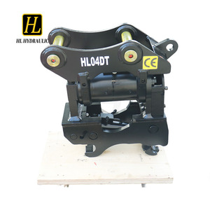 Attache rapide hydraulique pour excavatrice de 15 à 50 tonnes, système de sécurité à double verrouillage, robuste, certifiée CE ISO, à changement rapide - Product Image 1