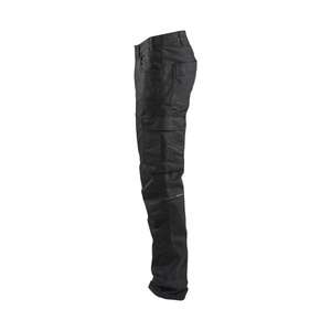 BLAKLADER - 143911419999C56 Service <b>trousers</b> denim <b>stretch</b> <b>Black</b> - EAN 7330509810132 WORK <b>TROUSERS</b> CARGO WORK <b>TROUSERS</b> - Product Image 4