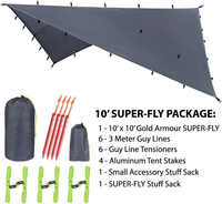 WOQI hamac d'extérieur léger couverture de bâche hamac imperméable pluie et parasol
