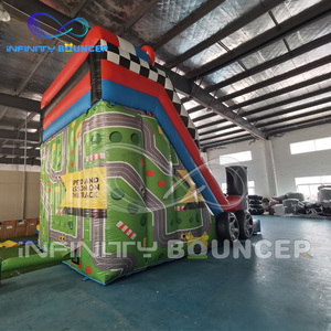 Infinity Party Rental Equipment Car Slide Inflable Dry Slide Race Car Slides para Party Rental - Product Image 2