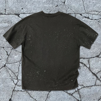 T-shirt personnalisé pour hommes avec impression de points de flocon de neige unique Design d'hiver Tissu tricoté pour la vente en gros