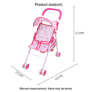 Cochecito de Juguete Plegable de Metal para Muñecas Venta al por Mayor para Niñas - Product Image 5