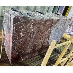 Dalles de marbre naturel Rosso Lepanto polies pour usage intérieur et extérieur moderne : comptoirs, dessus de vanité, panneaux muraux, carreaux de sol, salle à manger - Product Image 4