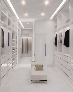 <span class=keywords><strong>Armario</strong></span> de Ropa de Alta Gama, Sistemas de Vestidores, Diseño de Muebles, Dormitorio de Lujo Personalizado, Vestidor Grande de Madera - Product Image 2