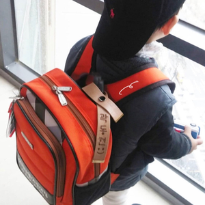 ป้ายติดกระเป๋าเดินทางแบบปักลายตามสั่ง พวงกุญแจ ป้ายกระเป๋าเดินทาง PU ป้ายติดกระเป๋า ป้ายกระเป๋าเป้สะพายหลัง สายรัดระบุกระเป๋าเดินทาง - Product Image 6