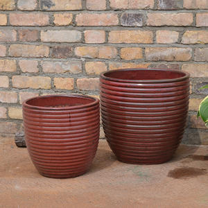 Pots <span class=keywords><strong>de</strong></span> fleurs noirs décorations pour la maison <span class=keywords><strong>Pot</strong></span> <span class=keywords><strong>de</strong></span> bonsaï en céramique grand émaillé - Product Image 6