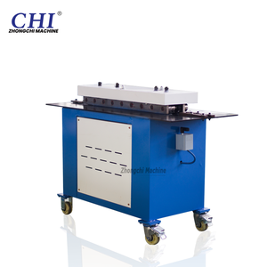 Máquina automática de conformado de cuellos Pittsburgh para ductos cuadrados de chapa de acero, fabricación de ductos <span class=keywords><strong>HVAC</strong></span>, 220V-440V, 0.4-1.0mm - Product Image 1