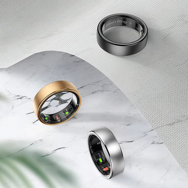 R10 Smart Ring Heart Rate Bode Temperature Health Monitoring 5ATM Waterproof Sport Fitness Tracker Smart Finger Ring