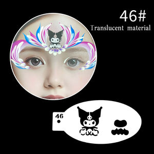 Kit de tatouage temporaire MS avec <span class=keywords><strong>peinture</strong></span> <span class=keywords><strong>acrylique</strong></span> pour le <span class=keywords><strong>visage</strong></span> et le corps, facile à enlever pour les enfants - Product Image 5