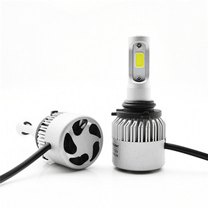Ampoules de phare LED S2 haute puissance H1/H3/H7/H4/9003/9007/H13 avec puce COB 36W 6000K pour phare de voiture - Product Image 2