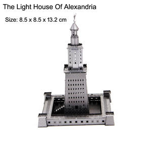 <span class=keywords><strong>Serie</strong></span> de Rompecabezas Metálicos 3D de Lugares Emblemáticos: Notre Dame, Castillo de la Bella Durmiente, Burj Khalifa, 51-100 Piezas, Edades 14+, Modelo de Colección, Hecho en China - Product Image 6