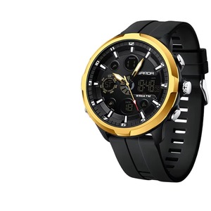 Reloj Digital Deportivo para Hombre, Diseño Casual, Esfera Grande de 53 mm, Silicona, Resistente al Agua 5 ATM, Pantalla Dual, para Correr y Actividades al Aire Libre - Product Image 4