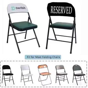 مخصص طباعة أو شعار قبعة الإعلان المعرض ترويج قبعة كرسي الغطاء الخلفي - Product Image 6