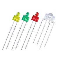 Usine Dip LED haute luminosité blanc Led Diode 3v 15/25/45/60 degrés jambe courte longue jambe haute qualité LED Diode