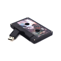 Clé USB Créative en Forme de Cassette – 1 Go, 2 Go, 4 Go, 8 Go, 16 Go, 32 Go, 64 Go, 128 Go – USB 2.0 – Logo Personnalisé – Cadeau Promotionnel Rétro – Vente en Gros