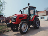 Machines agricoles tracteur agricole 4*4 90HP EX904 mini tracteur Récolte des céréales à vendre tracteur à prix d'usine fabriqué en Chine