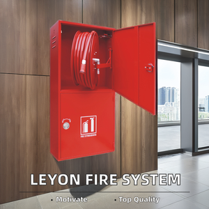 <span class=keywords><strong>Leyon</strong></span> Acier inoxydable Porte unique Tuyau d'incendie Enrouleur Armoire Système de protection contre l'incendie Tuyaux de lutte contre l'incendie de haute qualité - Product Image 5