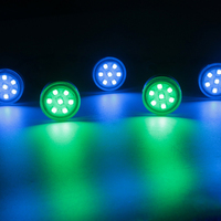 24V GS8206 WS2811 UCS1903 UCS2903 38mm 7 Led Pixel Rgb Points Attraction Ampoules Amusement Lumière