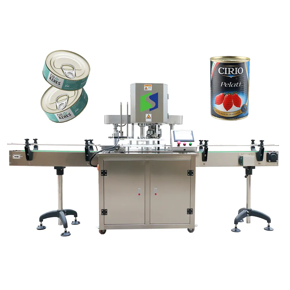 Tin Can Sealing Canning Machine for Packaging Sardine canned fish canned sealer machine