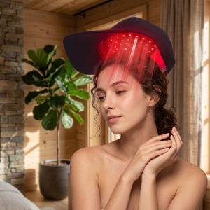 Casque de luminothérapie infrarouge portable 660nm 450nm 850nm, <span class=keywords><strong>prix</strong></span> usine, lampe à <span class=keywords><strong>lumière</strong></span> rouge et bleue IR - Product Image 2