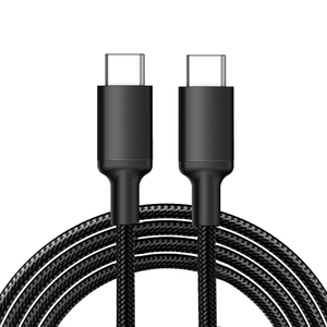 Nylon Bện Chất Lượng Cao 3A USB Loại C Để Loại C Cáp Dữ Liệu USB-C Nhanh Chóng Sạc Điện Thoại Dây Chuyển Đối Huawei PC Ngân Hàng Điện - Product Image 1