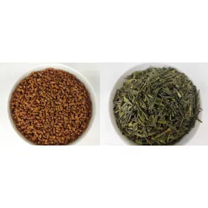 100% pure organic Japanese geimai cha genmaicha green tea for sale