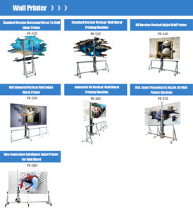 Imprimante murale 3D à jet d'encre Perfect <span class=keywords><strong>Laser</strong></span> 2m de hauteur d'impression pour papier/verre, intérieur/extérieur - Product Image 2
