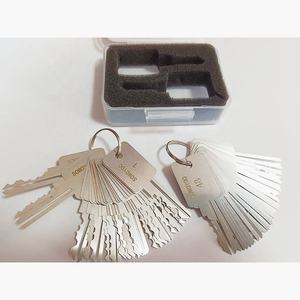 Diseñado para Profesionales, este Juego de Ganzúas con Bloqueo Cruzado Garantiza un Manejo Controlado para Tareas de Servicio de Cerraduras Domésticas - Product Image 1