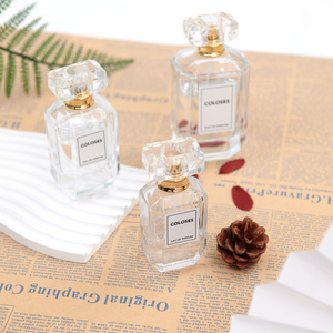 Botella de perfume personalizada de lujo 30ml 50ml 100mL forma irregular botella de perfume de cristal vacía - Product Image 5