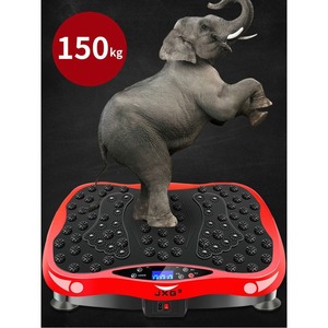 Plateforme vibrante JXG CW-2 verticale portable pour la maison, machine de fitness pour amincir le ventre et la taille, unisexe, rouge - Product Image 3
