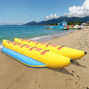 Winter Avontuur Opblaasbare Dubbele Bananenboot Voor Sneeuw En Ijs Spelen Zwaar Pvc Materiaal Voor Kinderen En Volwassenen Leuke Activiteiten - Product Image 3