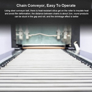 ขวด PET ขนาดเล็ก,เครื่องห่อหดบรรจุภัณฑ์อุโมงค์การหดตัวเทอร์โมสำหรับสบู่ในห้องน้ำถุงถาดอาหารเห็ด - Product Image 6