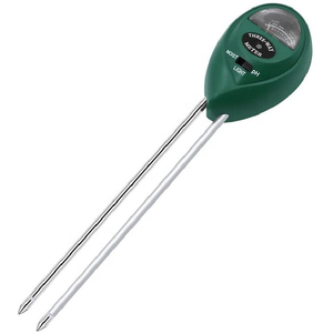 3 में 1 मिट्टी पीएच मीटर सूरज की रोशनी पीएच परीक्षक उद्यान फूल मृदा नमी सेंसर मीटर पौधों अम्लता आर्द्रता पीएच मॉनिटर डिटेक्टर - Product Image 1