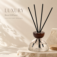 Diffuseur de parfum d'ambiance de luxe 200 ml avec bouchon en bois et flacon en verre, arôme oriental pour spa, hôtel, boutique de cadeaux, OEM, marque privée