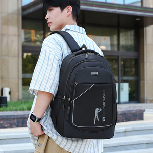 Fashion <b>Backpack</b> <b>Large</b> Capacity 20-35L Interior Zipper Pocket Business Travel Men's <b>Backpack</b> - Product Image 1