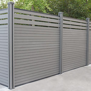 Clôture WPC <span class=keywords><strong>anthracite</strong></span> à prix d'usine | Installation facile de bricolage | pour jardin, parc et piscine CLÔTURE WPC - Product Image 6