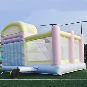 Prasat krado D ti samarab pbl di Inflatable lâu đài bouncy cho trẻ em Inflatable Quả cầu tuyết bouncy lâu đài nhảy nhà Inflatable