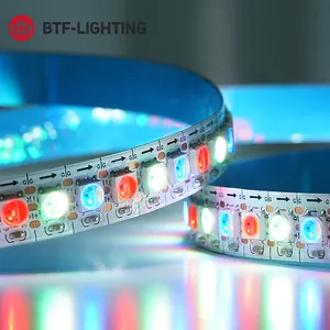 Rgb Led Strip Light Ktv Lighting Decoration Ip65 Ip30 Ip67 Dream Full Color Digital Addressable Led Sk6812 Rgbw Strip