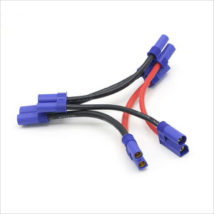 RC LipoバッテリーケーブルハーネスEC5シリーズ接続バッテリーケーブル (8AWG 10AWG12AWGシリコンケーブル付き) - Product Image 6