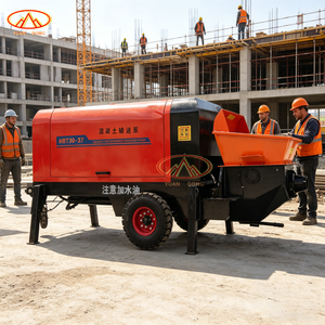 Bomba de Concreto de Alta Gama Personalizable, Impulsada por Diésel, de Larga Distancia para Construcción Industrial - Product Image 1