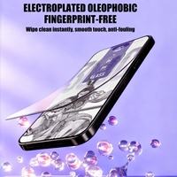 Protection d'écran en verre trempé HD 300CC 9H pour 17/17Pro/17 Pro Max/16 Pro/15 Pro Max/XS/MAX, résistant aux rayures, 3D