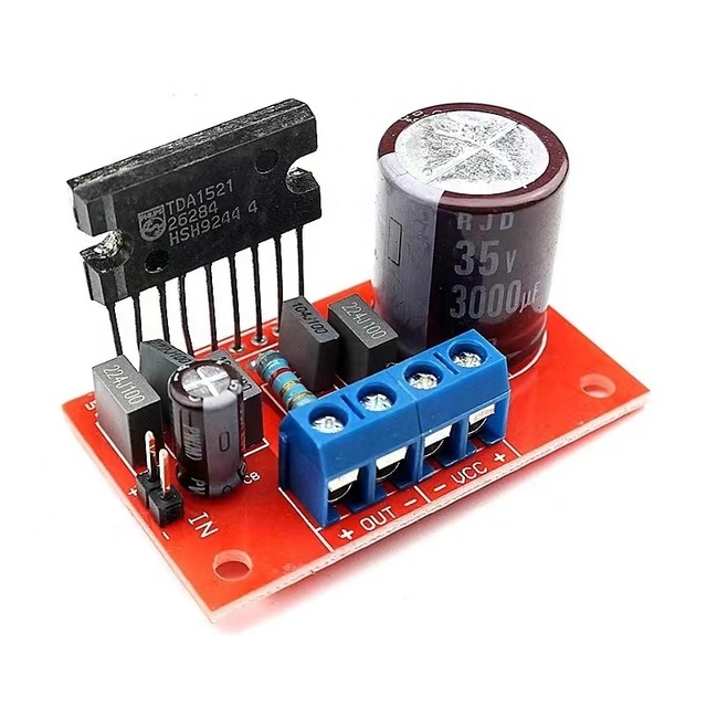 Same As LM1875 LM1876 LM3886 TDA1521 Power Amplifier Board Mono Channel 30W DC18-33V BTL Circuit High Power Amplifier Module
