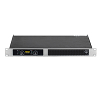 Amplificateur de puissance audio professionnel de classe D 2x1200W, montage en rack 1U, amplificateur 2 canaux à haute sortie pour scène, DJ, club, bar, karaoké, sonorisation en direct