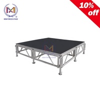 Plateforme de Scène Portable en Alliage d'Aluminium, Usine Personnalisable, Extérieure, Étanche, Mobile pour Concerts, Éléments de Scène et Structures en Treillis