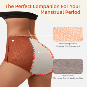 Aidingcare Bragas Menstruales Reutilizables para Mujer, 72% Nailon, 28% Elastano, Ropa Interior Menstrual - Product Image 3