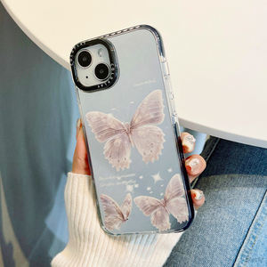 Coques de téléphone les plus vendues, design luxueux, papillon, étoile, époxy, paillettes, antichoc, pour filles, pour <span class=keywords><strong>iPhone</strong></span> 14 <span class=keywords><strong>13</strong></span> 12 Pro Max - Product Image 4