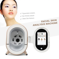 Analyseur de peau 3D professionnel AI, scanner facial, appareil de diagnostic cutané avec caméra pour salon de beauté, clinique