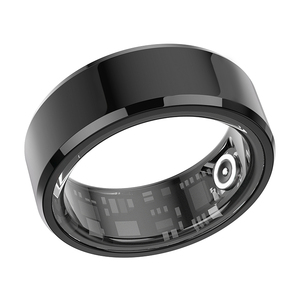 Anneau intelligent en céramique SR02 pour la surveillance de la fréquence cardiaque et du sommeil Anneaux intelligents pour hommes et femmes avec télécommande <span class=keywords><strong>JYOUPRO</strong></span> APP - Product Image 2