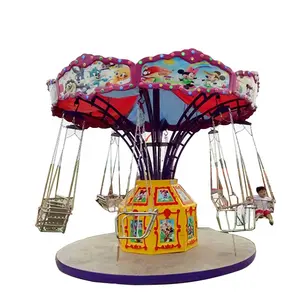 A pilhas comercial profissional mão feita mecânica parque de diversões monta mini cadeira voadora à venda